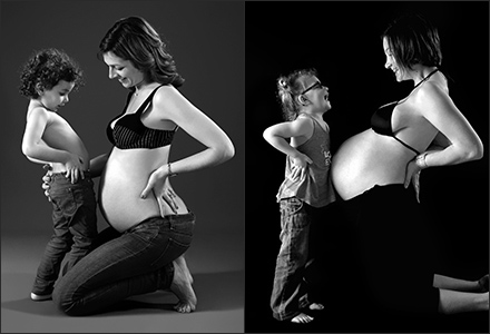 Shooting photo grossesse et famille à Lyon